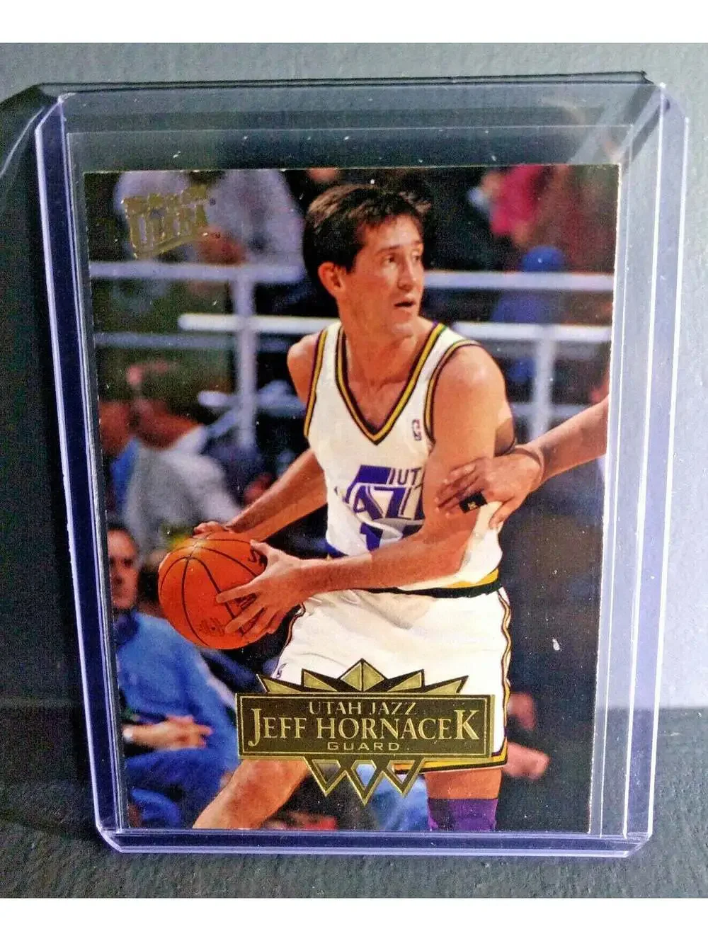 1995-96 Jeff Hornacek Fleer Ultra #184 Basketball Card